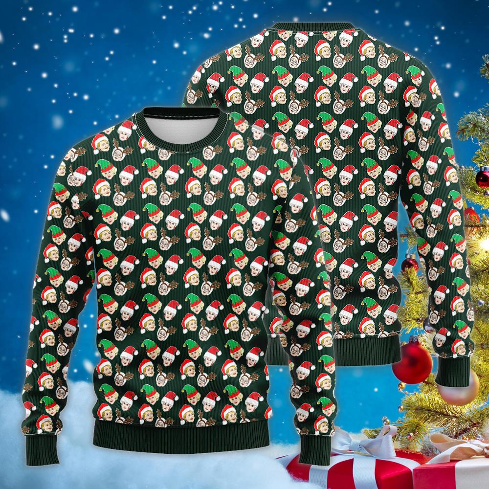 HOT The Golden Girls deer green sweater 2 HOT The Golden Girls deer green sweater word2