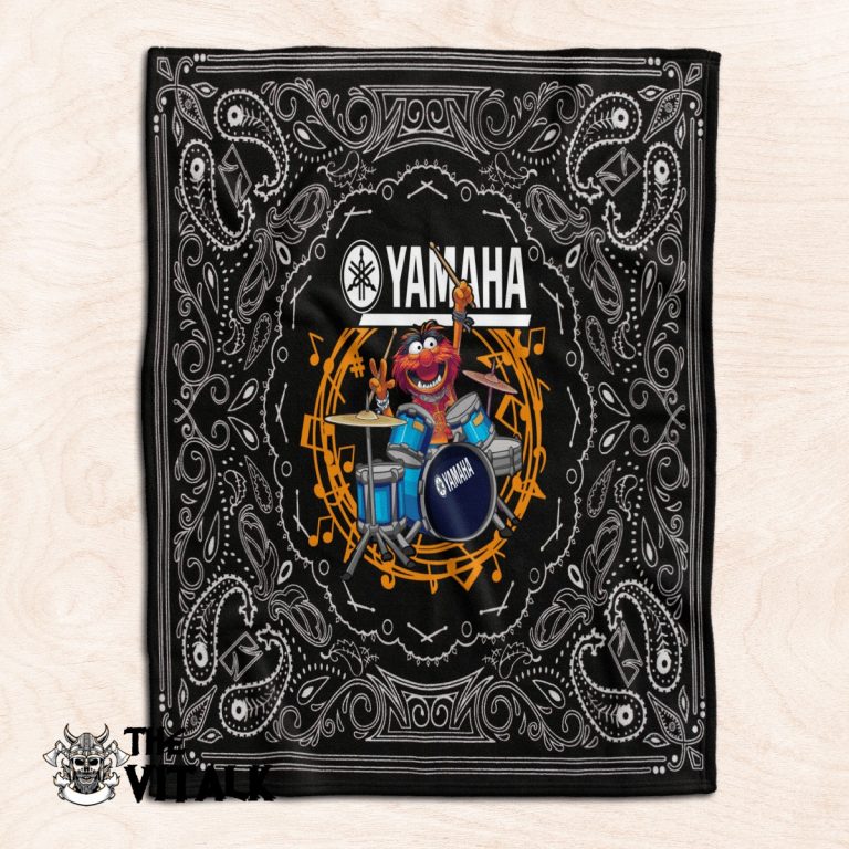 Yamaha Drums Animal The Muppet Fleece Blanket 1 Yamaha Drums Animal the Muppet fleece blanket 1