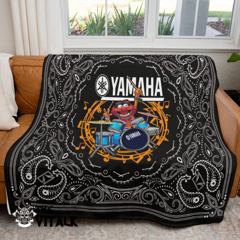 Yamaha Drums Animal The Muppet Fleece Blanket 2 Yamaha Drums Animal the Muppet fleece blanket 2