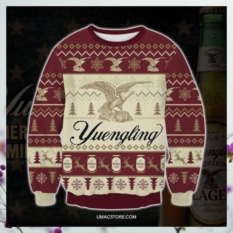 Yuengling Deer Christmas Sweater 3 Yuengling Deer Christmas Sweater2