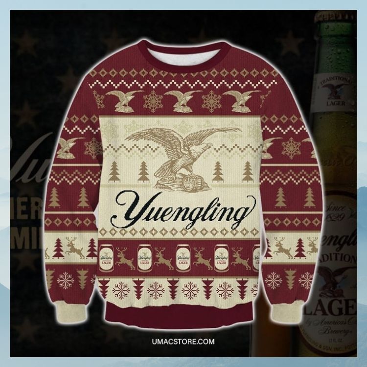 Yuengling Deer Christmas Sweater 2 Yuengling Deer Christmas Sweater3