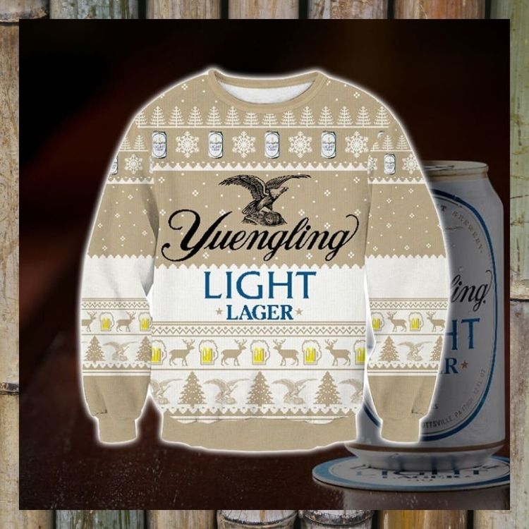 Yuengling Light Lager Deer Christmas Sweater 2