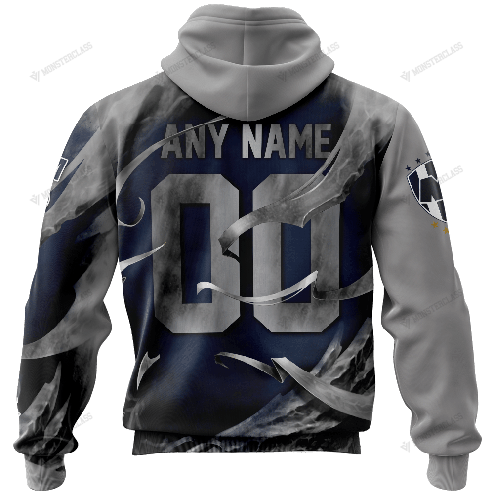 Personalized Monterrey custom skull jersey hoodie, shirt 2 Personalized Monterrey custom skull jersey hoodie, shirt word3