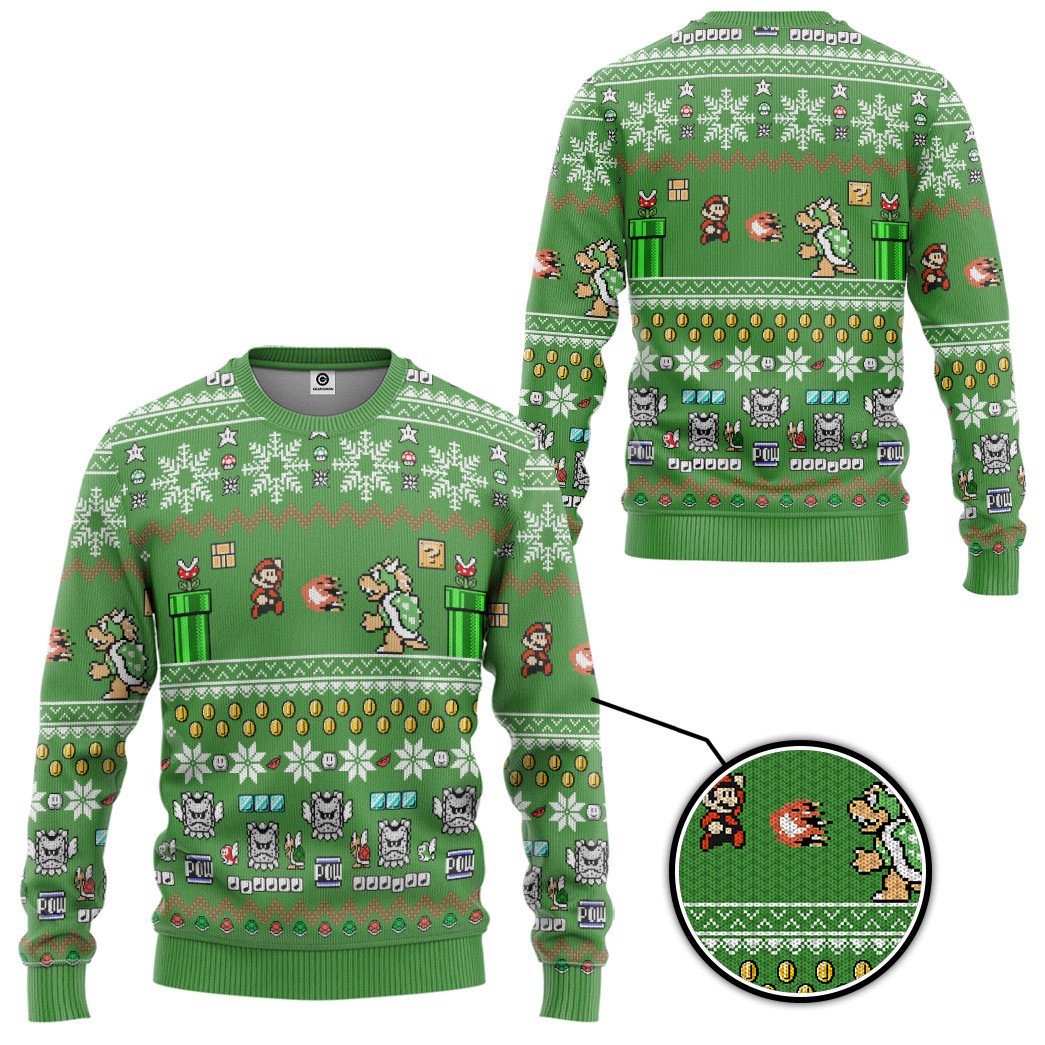 BEST Super Mario sweater