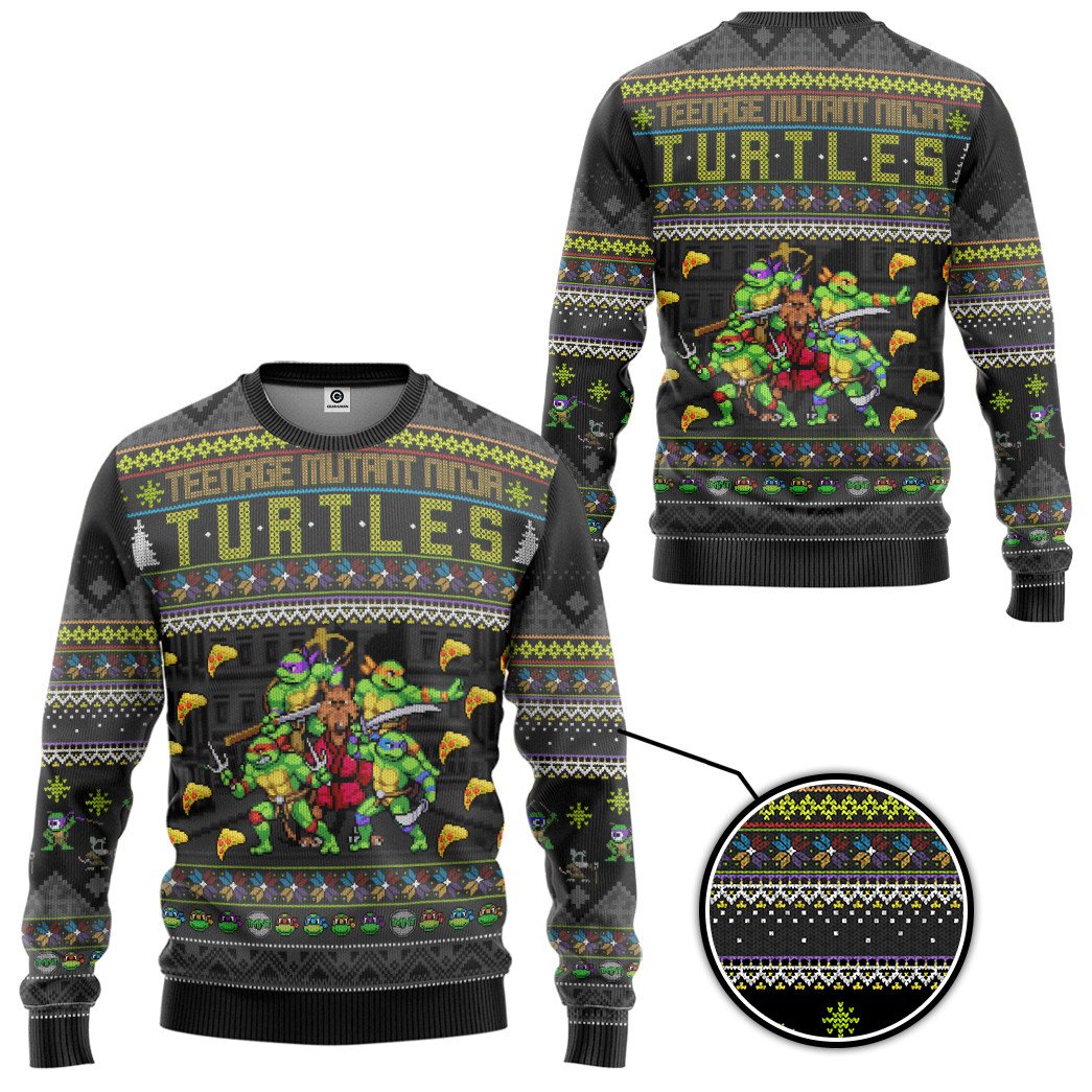 BEST Teenage Mutant Ninja Turtles sweater 5 BEST Teenage Mutant Ninja Turtles sweater word3