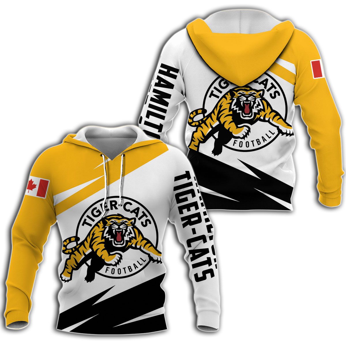 Football Club CFL Hamilton Tiger Cats 3d shirt, hoodie 1 Football Club CFL Hamilton Tiger Cats 3d shirt, hoodie word1