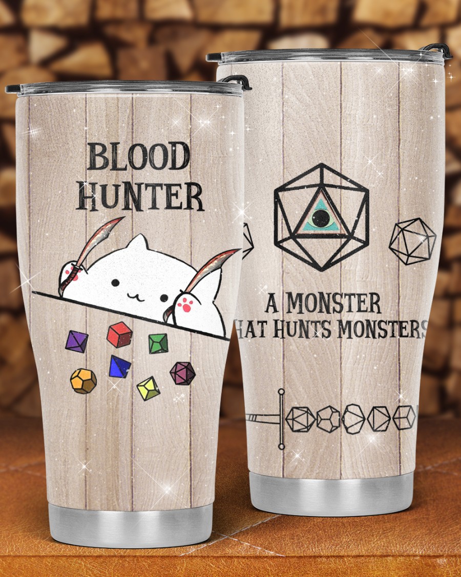 Blood Hunter A monster that hunts monsters Dungeons n Dragons tumbler 4