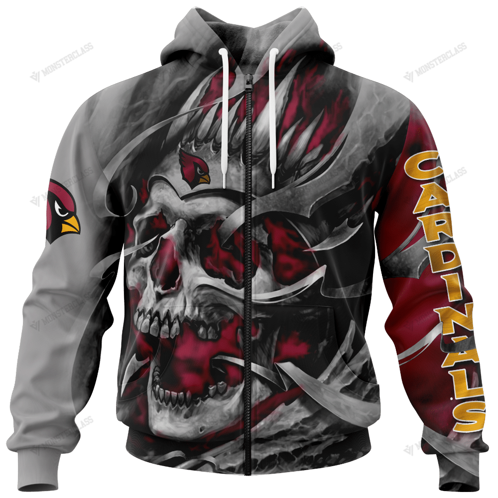 Personalized Arizona Cardinals custom skull jersey hoodie, shirt 8 Personalized Arizona Cardinals custom skull jersey hoodie, shirt word1