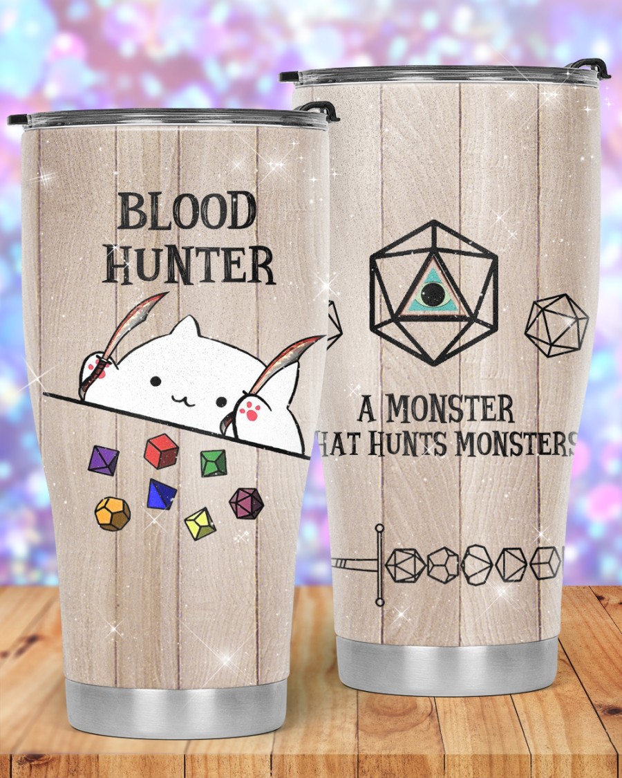 Blood Hunter A monster that hunts monsters Dungeons n Dragons tumbler 5