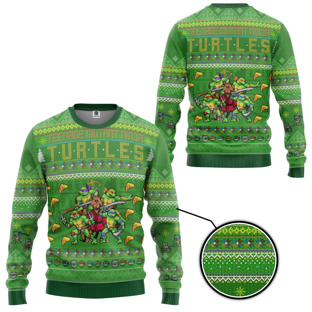 BEST Teenage Mutant Ninja Turtles sweater 2 BEST Teenage Mutant Ninja Turtles sweater word3