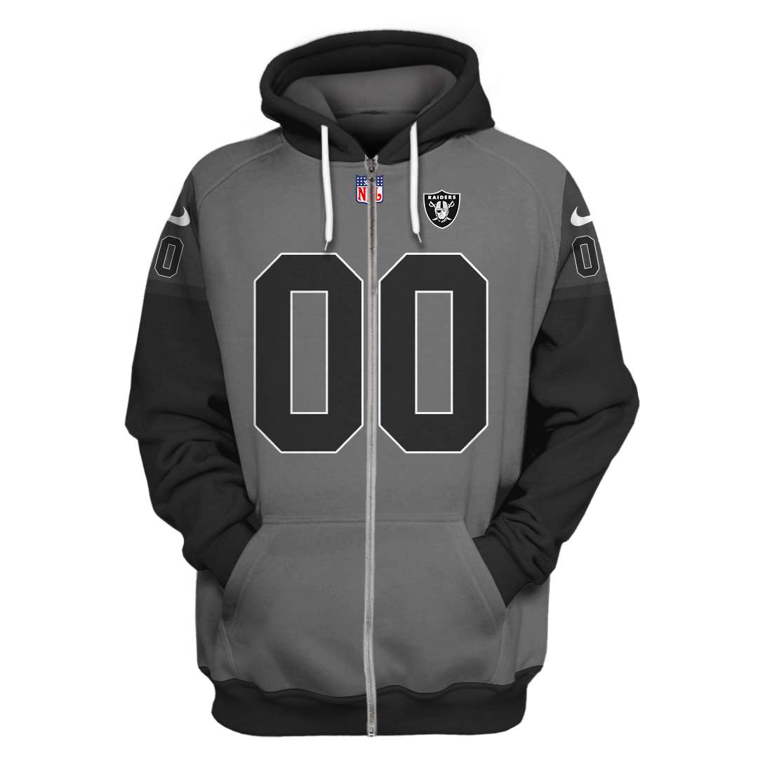 BEST National Football League Las Vegas Raiders football Personalized Custom Shirt, Hoodie 2 1 MY173 ZIP front 19