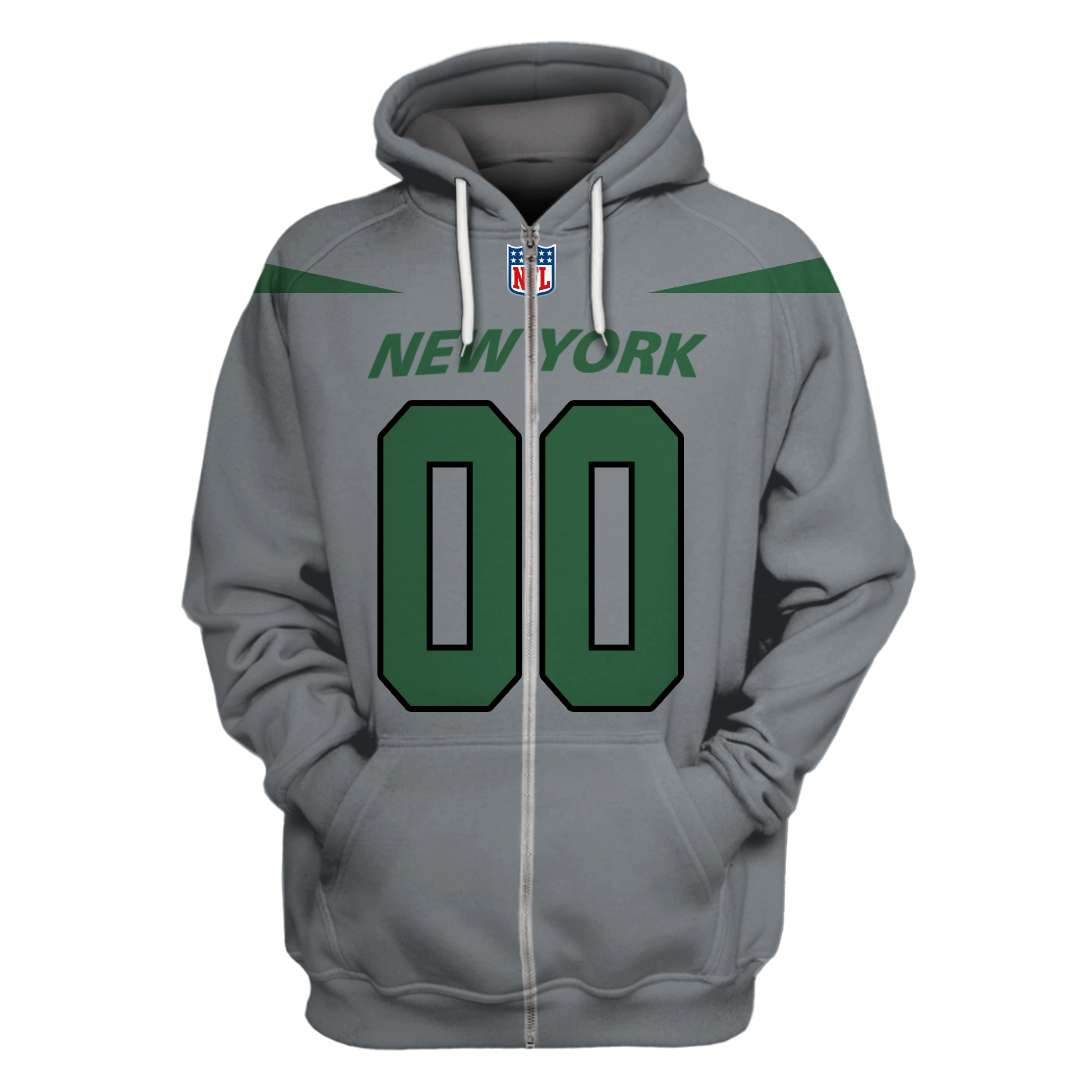 BEST New York Jets NFL football Personalized Custom Shirt, Hoodie 2 1 PP119 ZIP front
