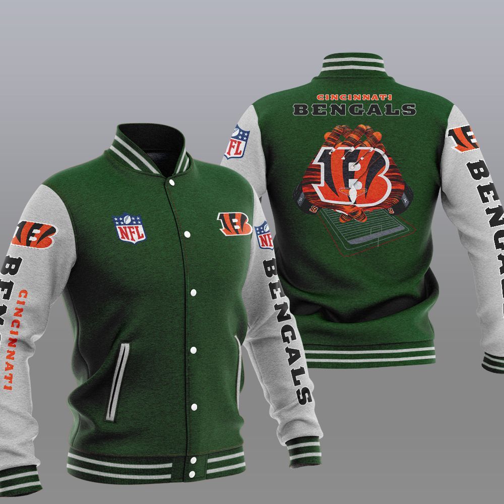 NFL Cincinnati Bengals Baseball Jacket 5 1605495874c562f0bc5e