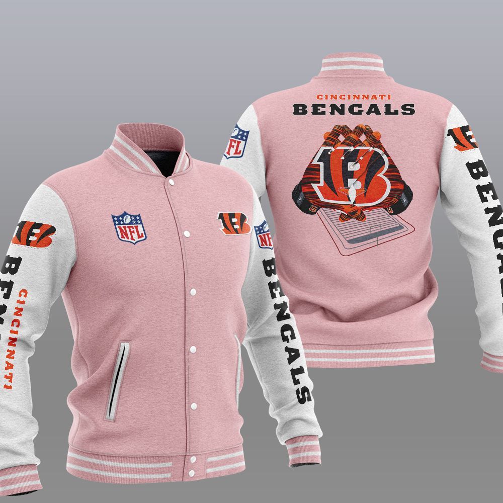 NFL Cincinnati Bengals Baseball Jacket 4 1605495875f4e7c2d077