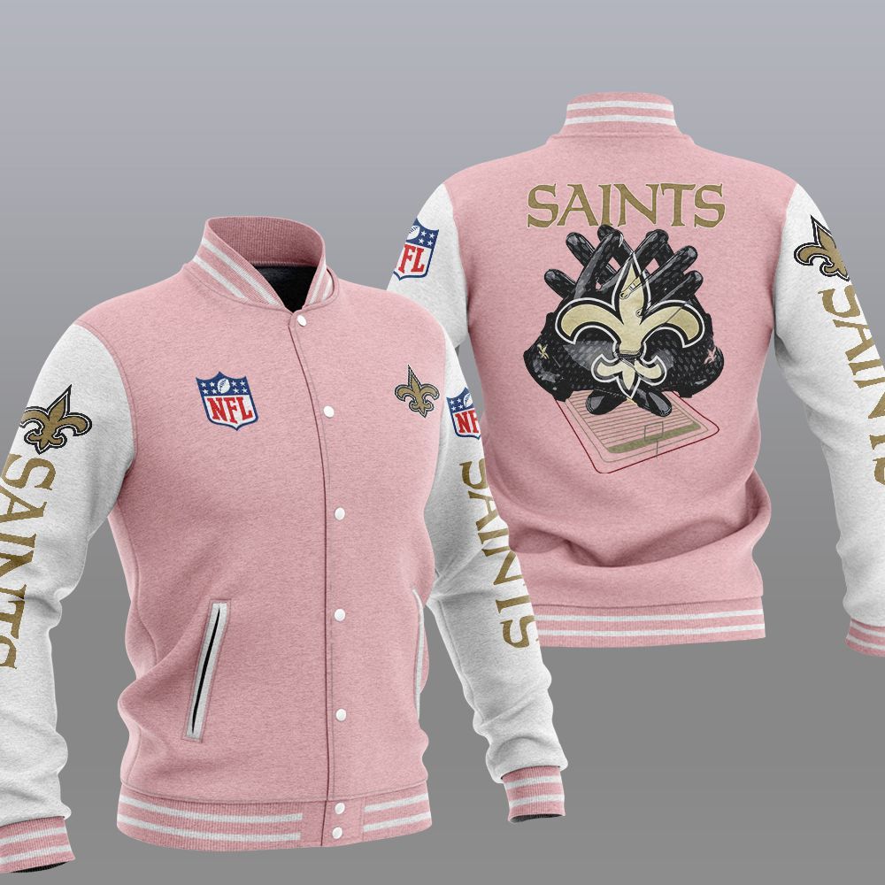 NFL New Orleans Saints Baseball Jacket 4 1605495891ea2ddc6c65