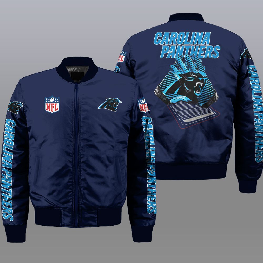 NFL Carolina Panthers 3d Bomber Jacket 2 16054958975ce39a90bb