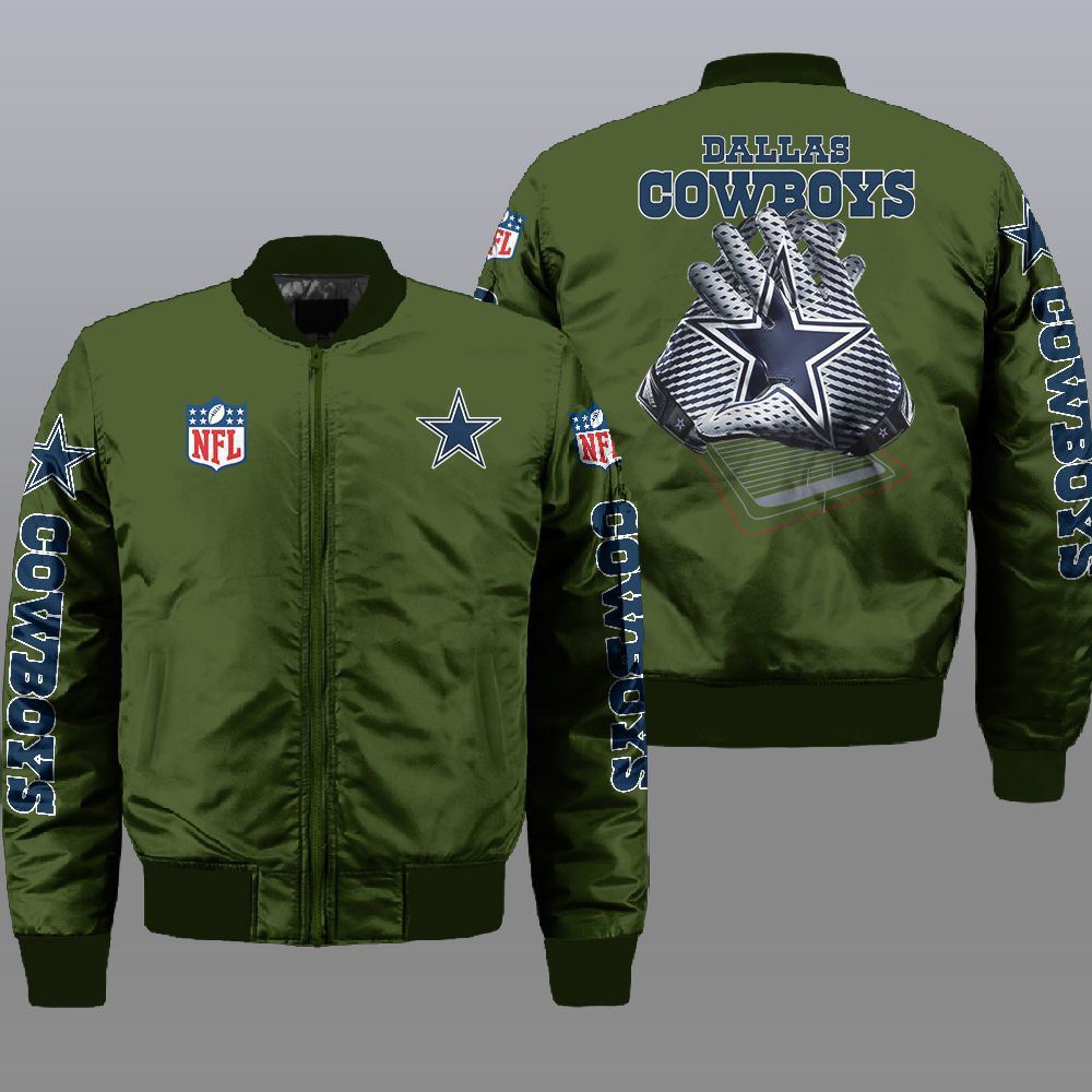 NFL Dallas Cowboys 3d Bomber Jacket 3 16054959258c47e44ef3