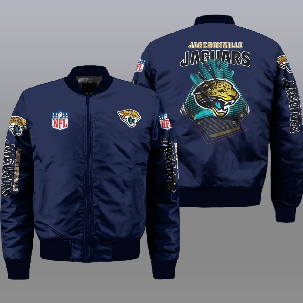 NFL Jacksonville Jaguars 3d Bomber Jacket 2 1605495931dc8615f99e