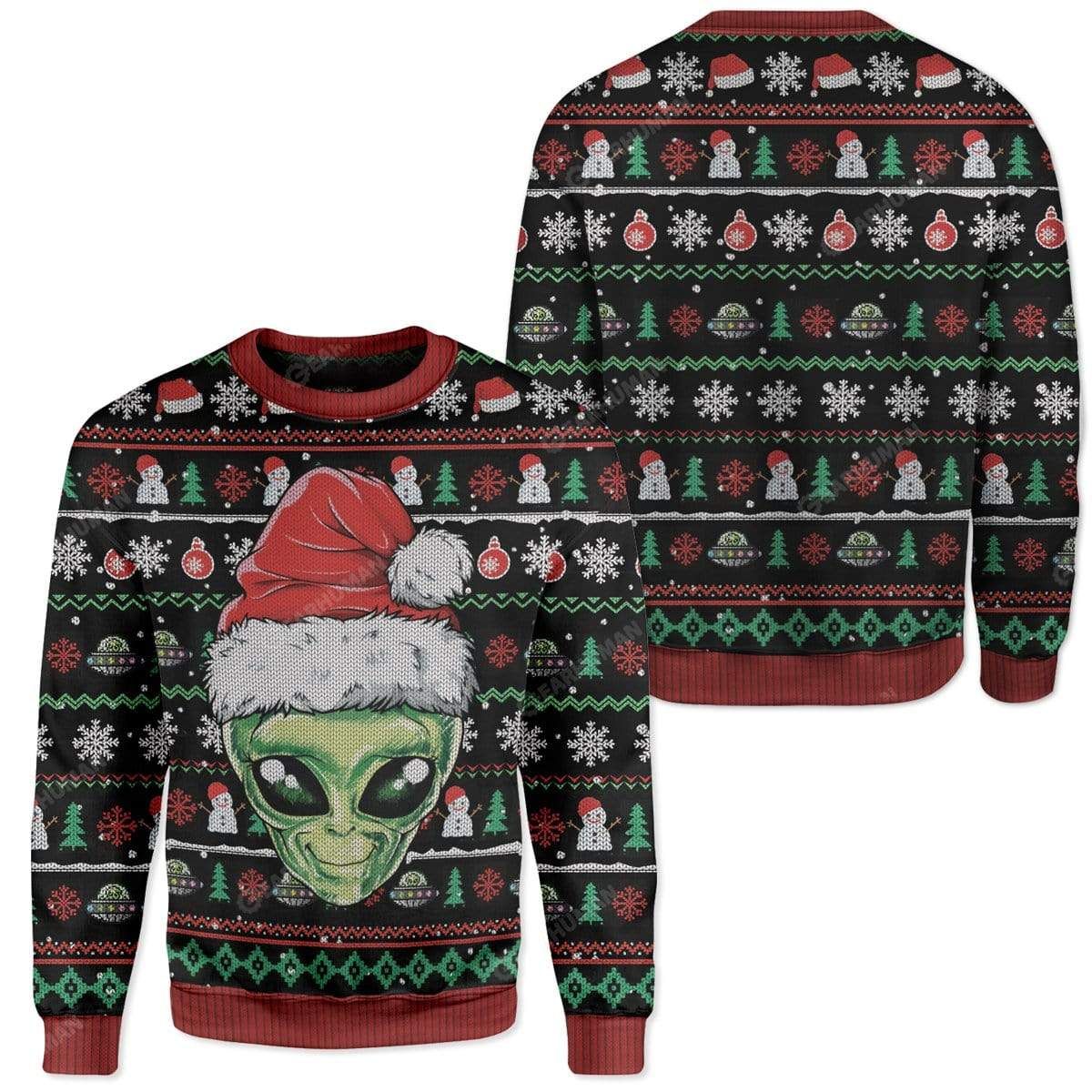 Santa Alien Christmas Sweater 3 16329150972a9bb4e2c4