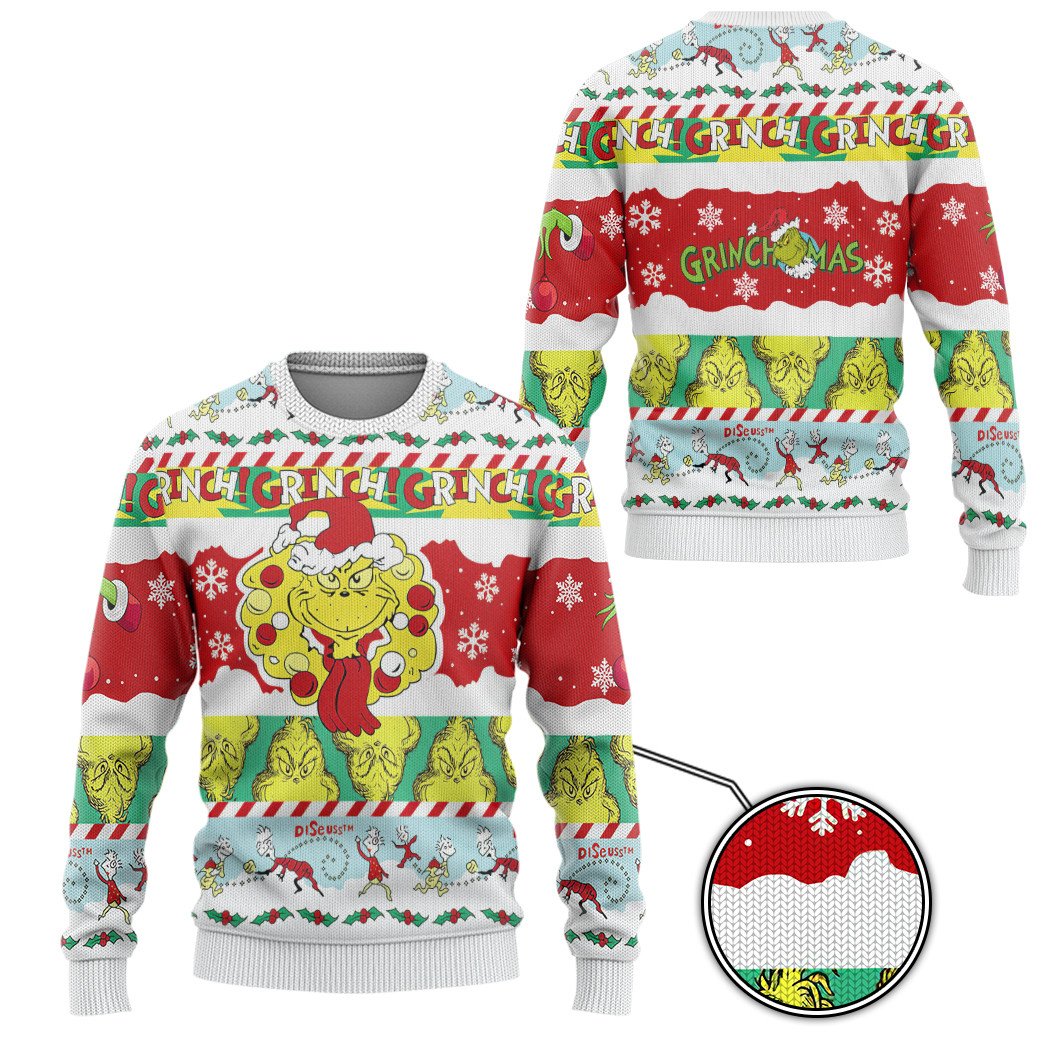 The Santa Grinch Christmas Sweater 2 163843562081769df49c