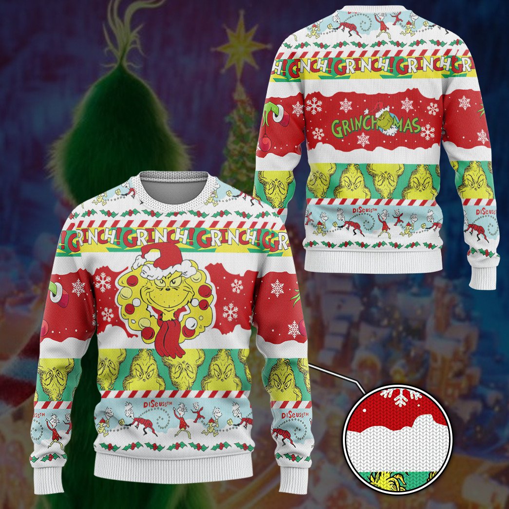 The Santa Grinch Christmas Sweater 3 1638435621e8d002844c