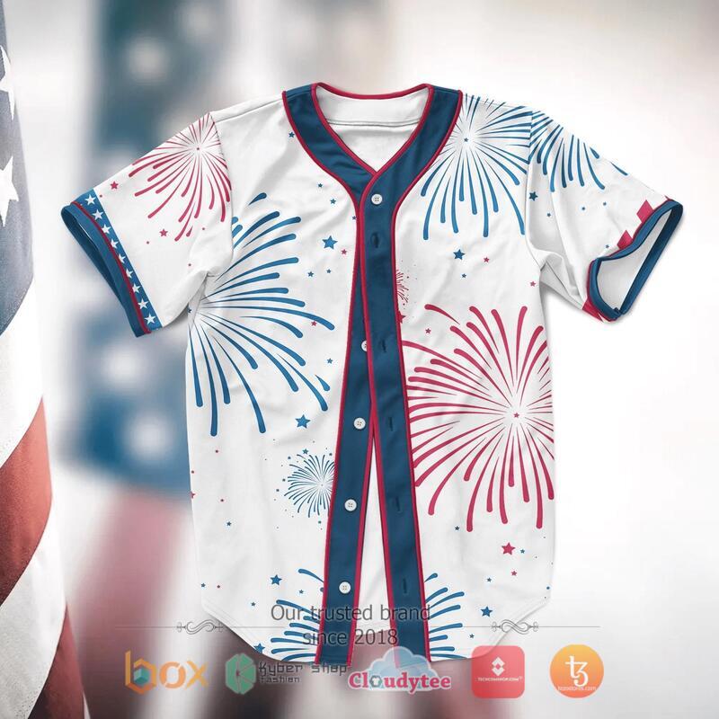 1776 Patriotic Usa Baseball Jersey 1 2 3 4 5 6 7 8