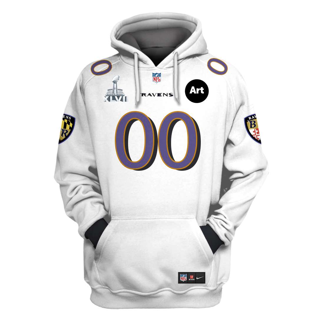 BEST National Football League Baltimore Ravens Super Bowl Personalized Custom Shirt, Hoodie 3 2 MM814 LMS front 9