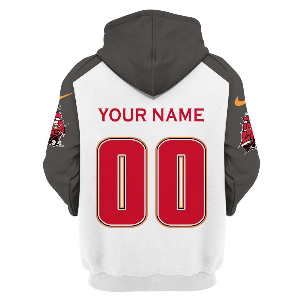 BEST Tampa Bay Buccaneers NFL Personalized Custom Shirt, Hoodie 4 3 MY145 LMS back