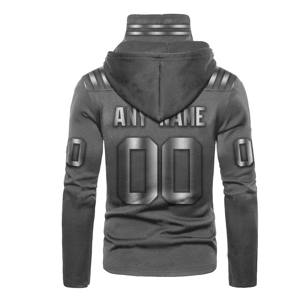 Cincinnati Bengals NFL dark grey Personalized custom 3d hoodie mask 3 41 DN032LMSM LMSM back 1