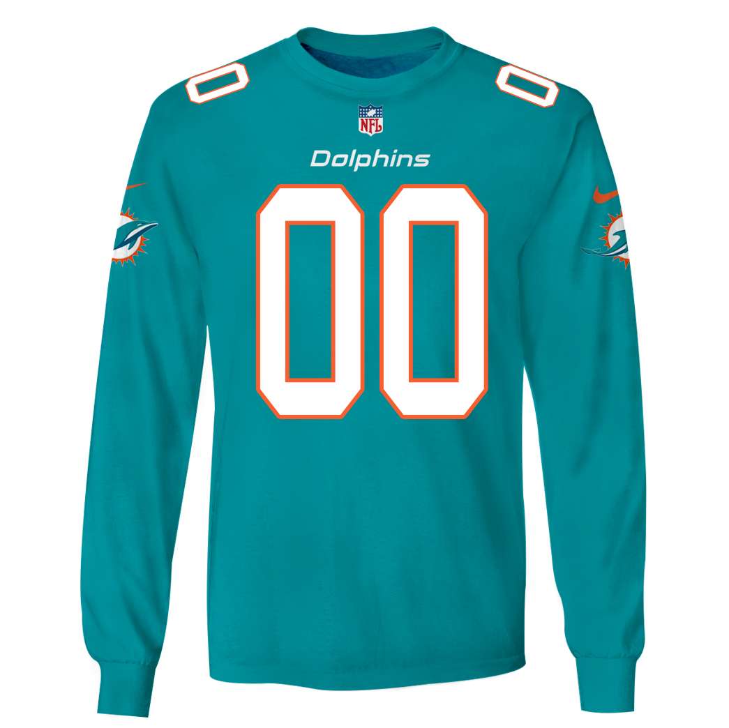 BEST National Football League Miami Dolphins Personalized Custom Shirt, Hoodie 5 5 MM166 WY front 9