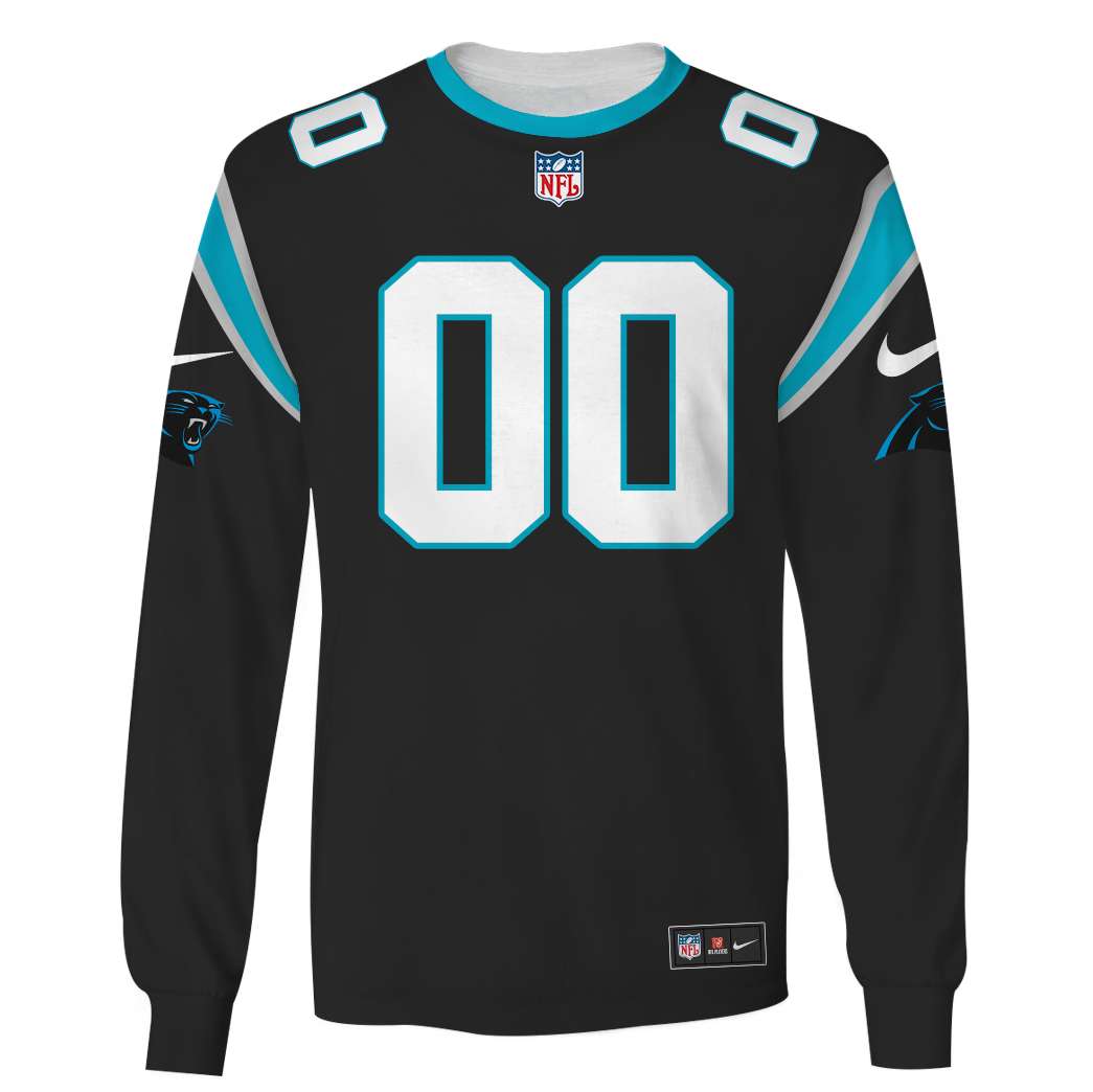 BEST NFL Carolina Panthers Personalized Custom Shirt, Hoodie 5 5 TH351 WY front
