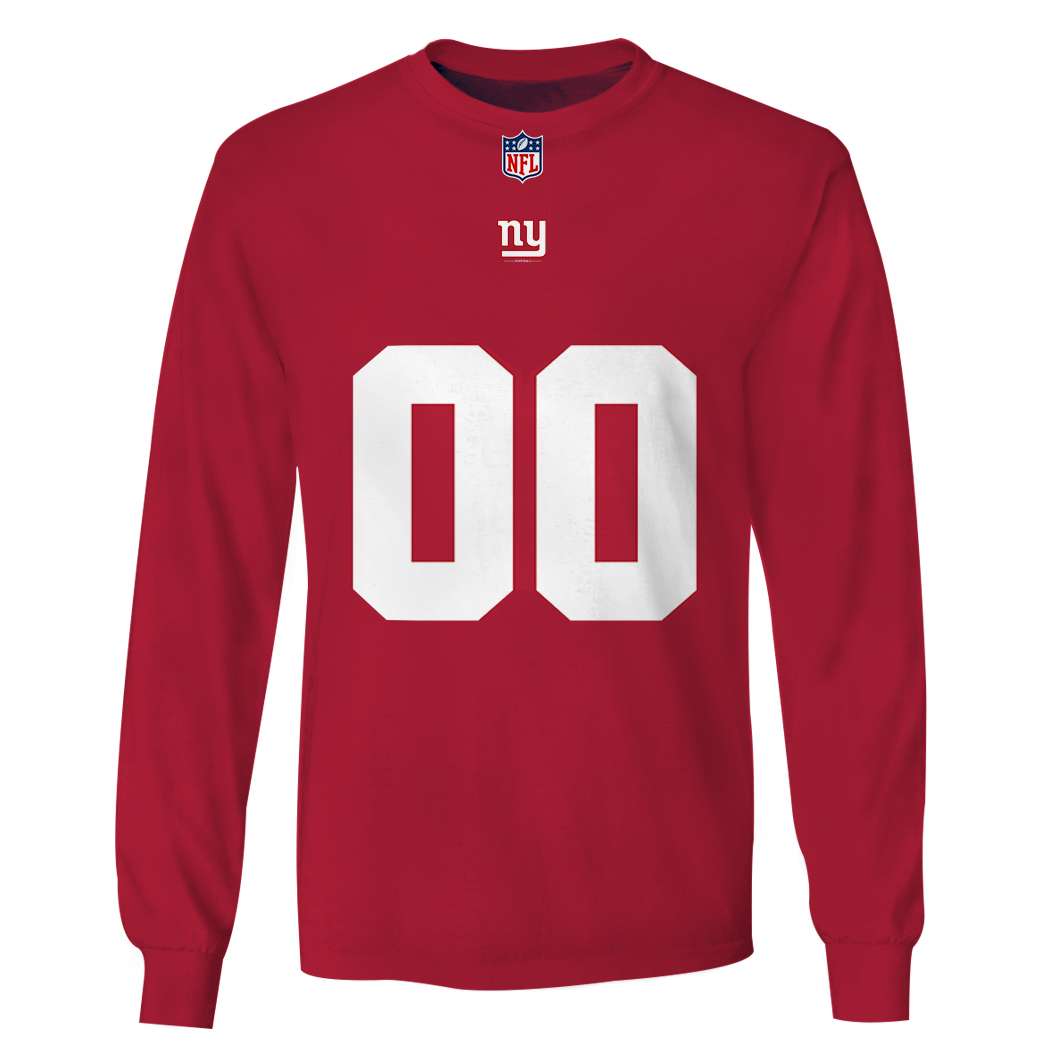 BEST NFL New York Giants Personalized Custom Shirt, Hoodie 4 5 TM001 WY front