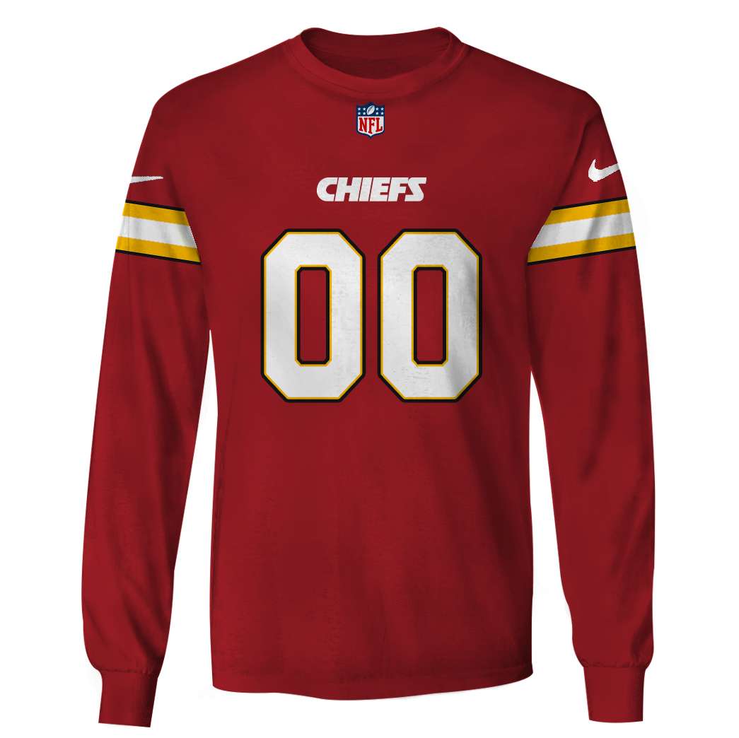 BEST National Football League Team Kansas City Chiefs Personalized Custom Shirt, Hoodie 5 5 TT306 WY front 9