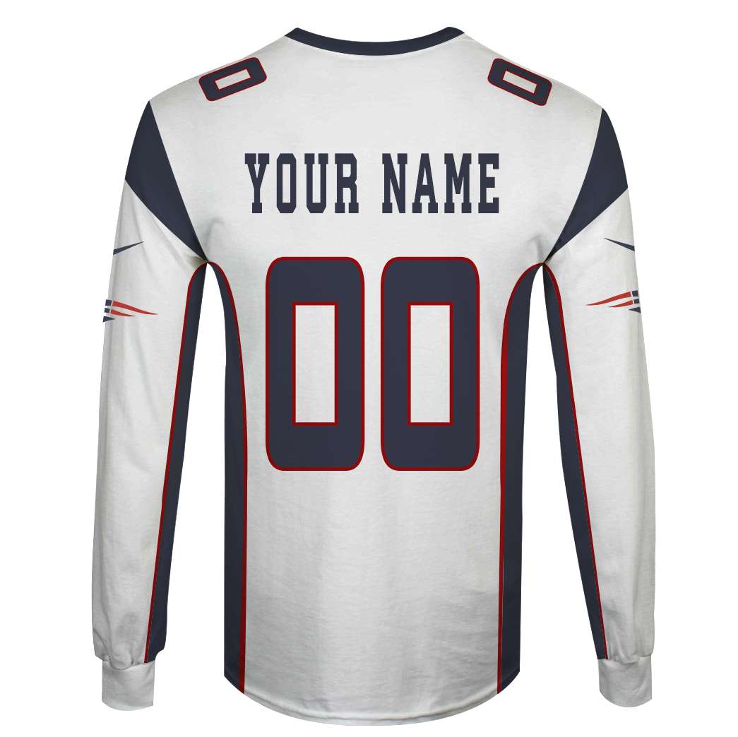 BEST National Football League New England Patriots Super Bowls Personalized Custom Shirt, Hoodie 6 6 MM717 WY back 1