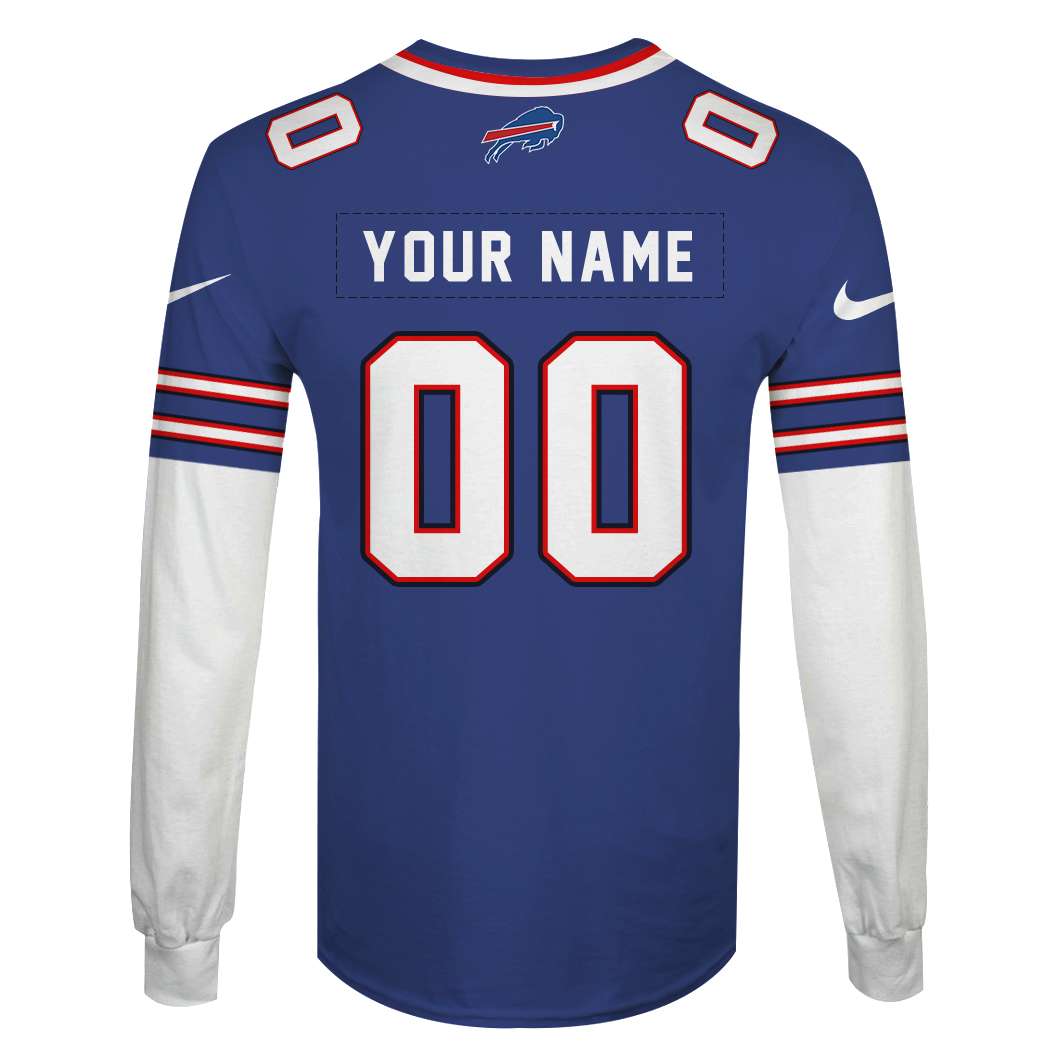 BEST National Football League Buffalo Bills football Personalized Custom Shirt, Hoodie 6 6 MY105 WY back 1