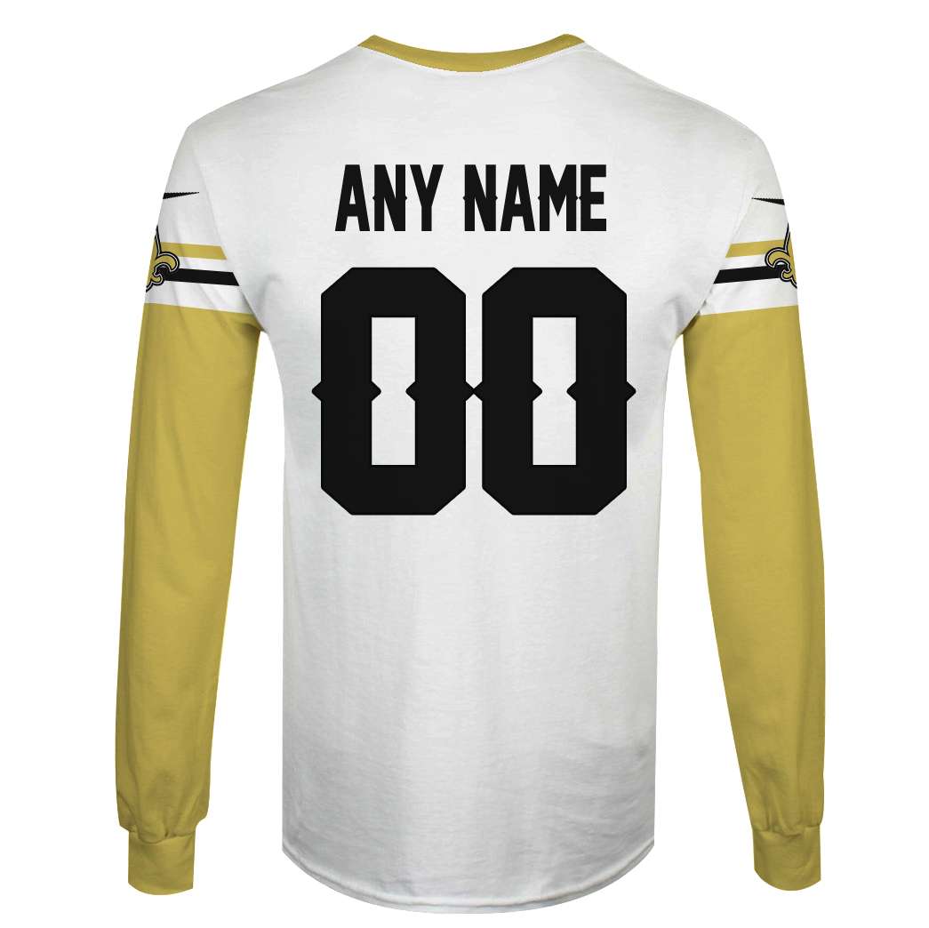 BEST National Football League Orleans Saints Personalized Custom Shirt, Hoodie 6 6 MY176 WY back 1