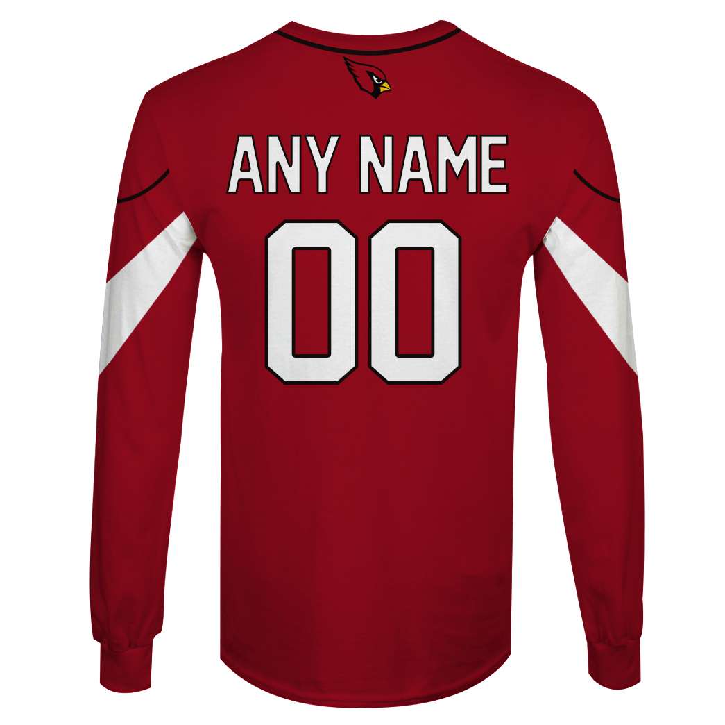 BEST National Football League Arizona Cardinals football Personalized Custom Shirt, Hoodie 4 6 TT223 WY back