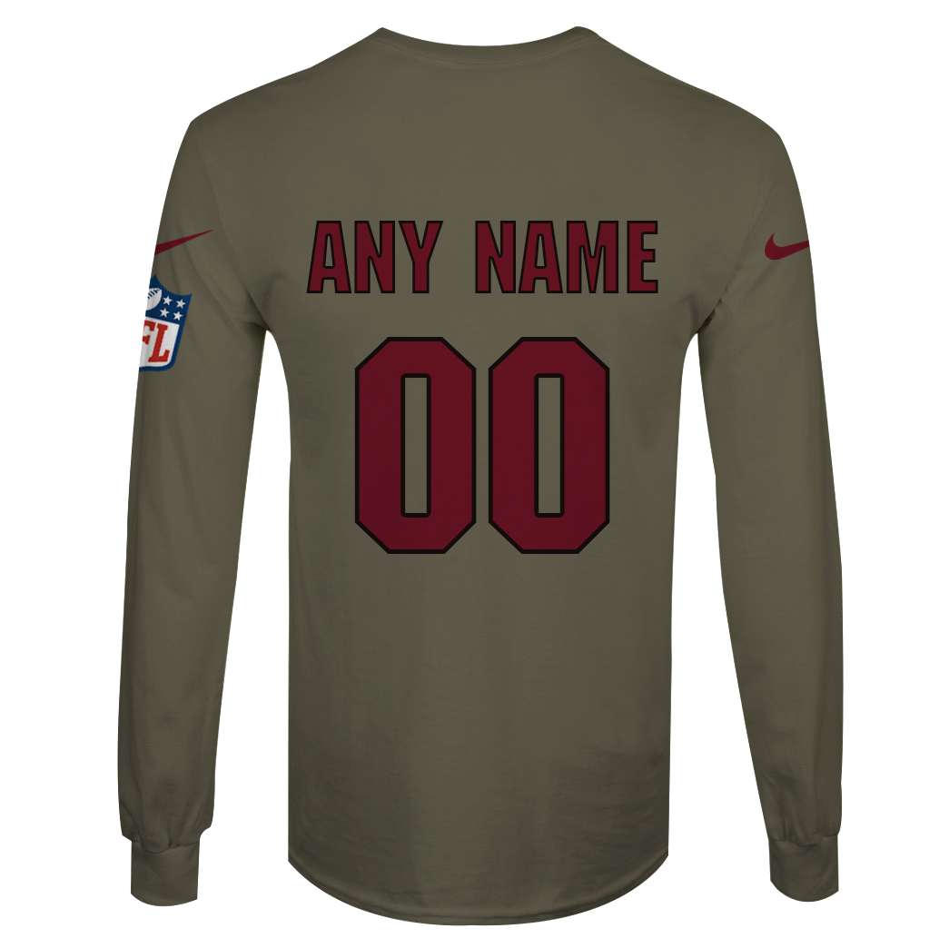 BEST Arizona Cardinals National Football League Personalized Custom Shirt, Hoodie 6 6 TT224 WY back