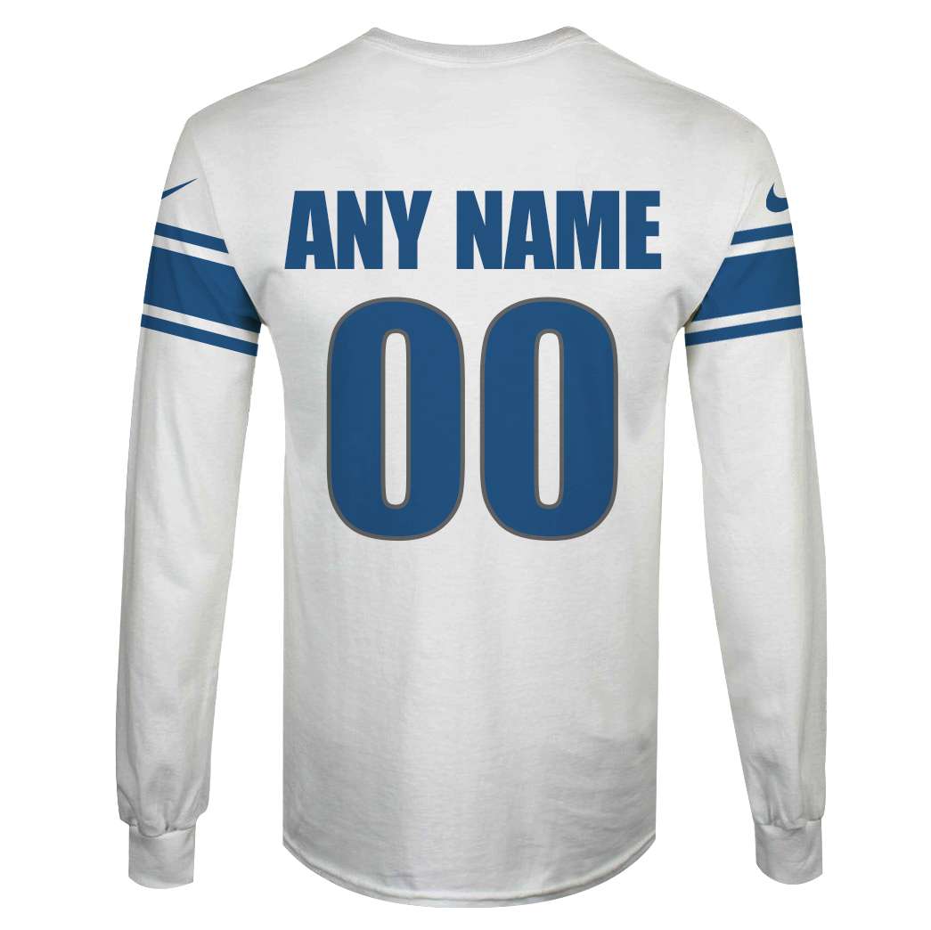BEST Detroit Lions NFL Personalized Custom Shirt, Hoodie 6 6 TT226 WY back
