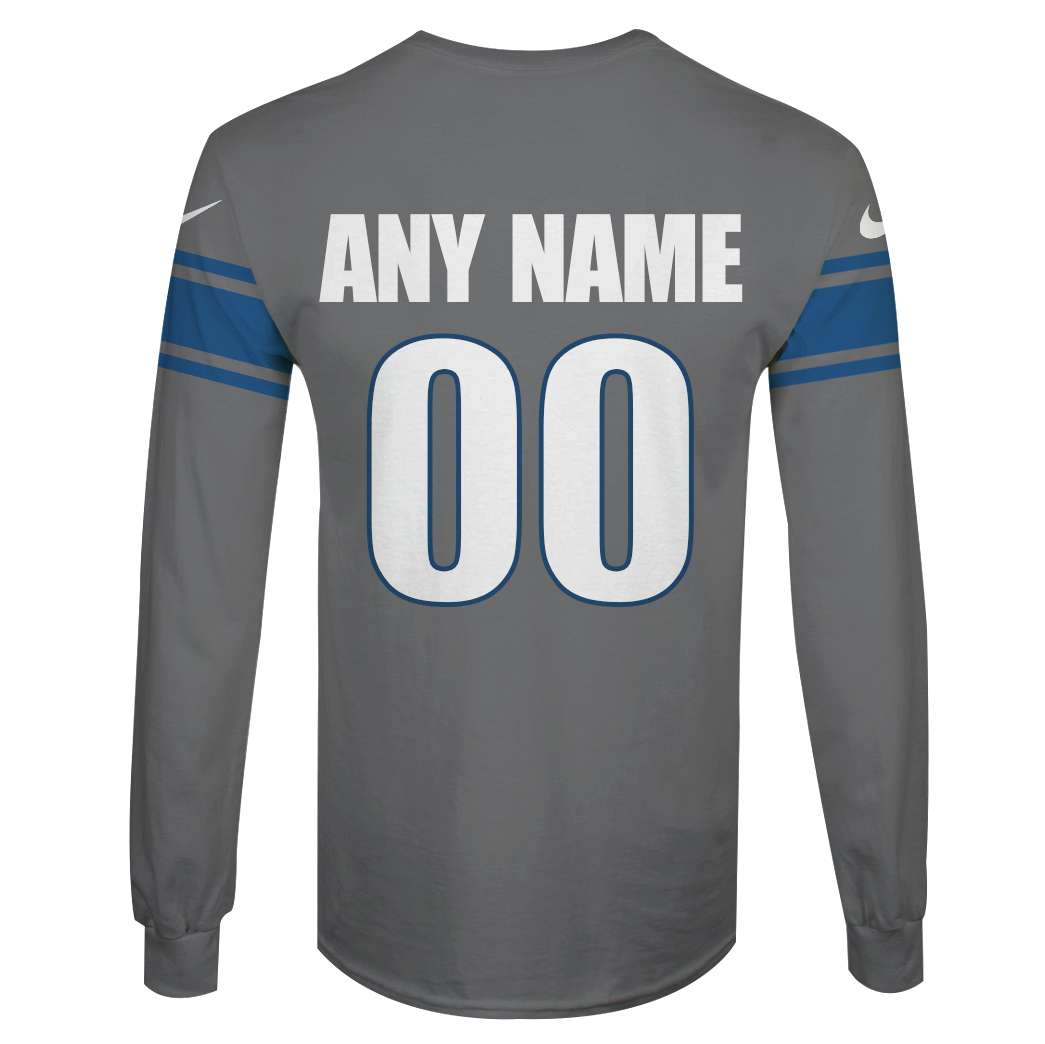 BEST NFL Detroit Lions Personalized Custom Shirt, Hoodie 6 6 TT227 WY back