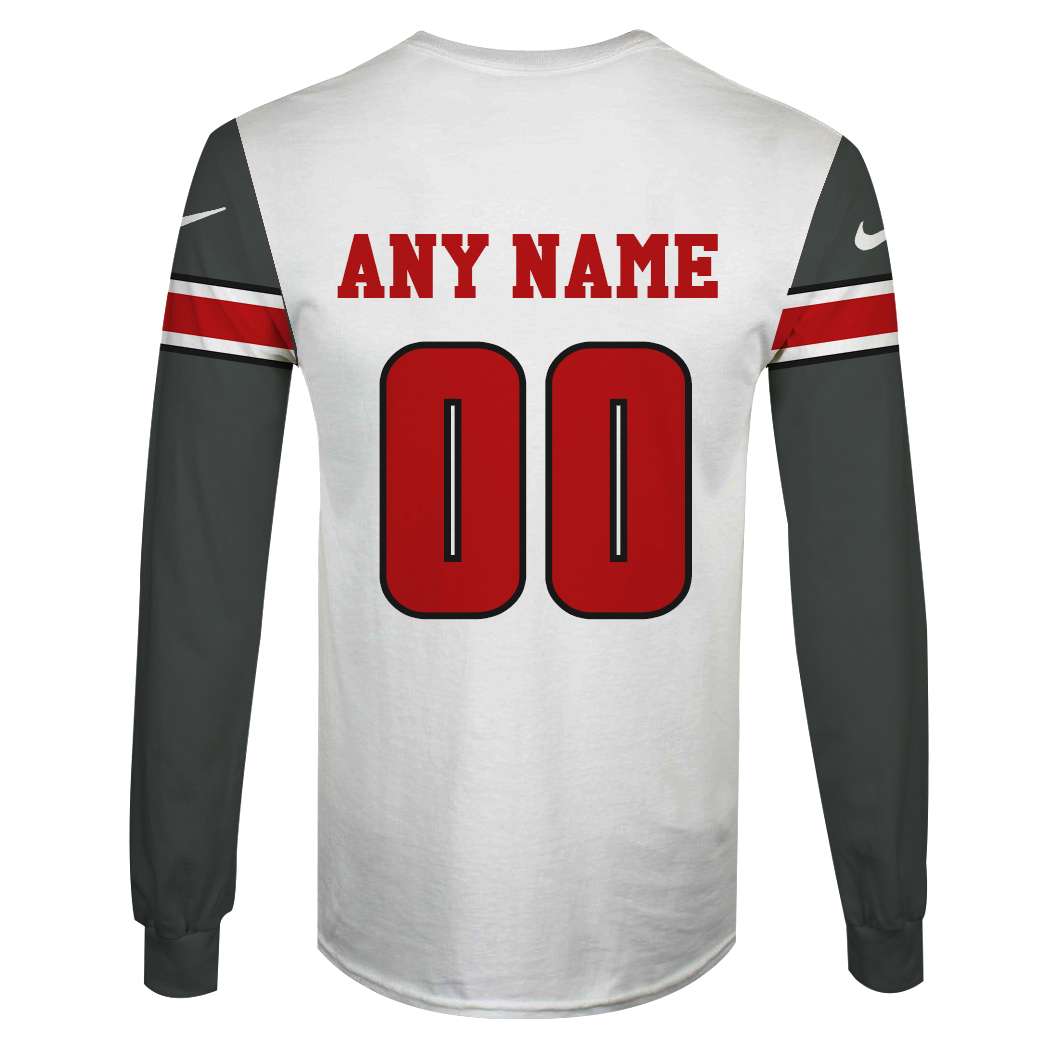 BEST San Francisco 49ers National Football League Personalized Custom Shirt, Hoodie 6 6 TT301 WY back 3
