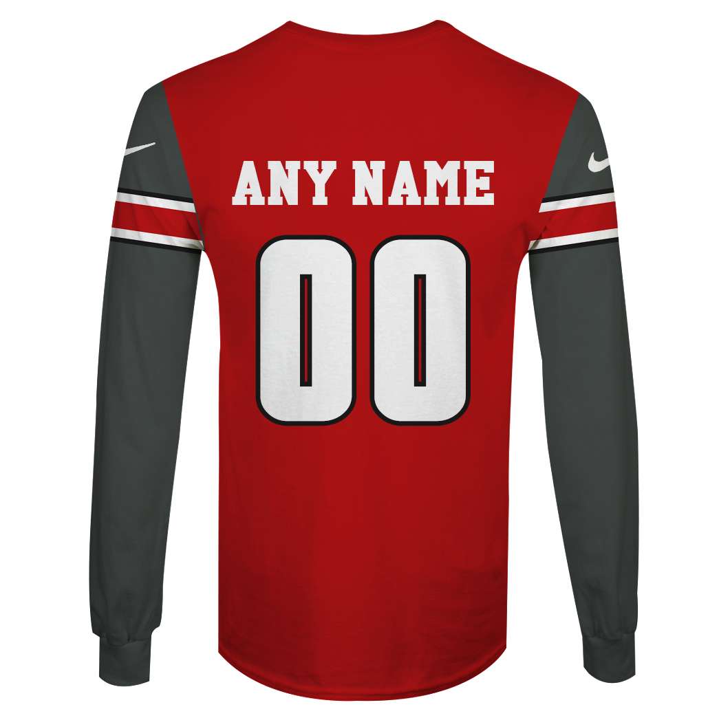 BEST San Francisco 49ers NFL Personalized Custom Shirt, Hoodie 6 6 TT302 WY back 3