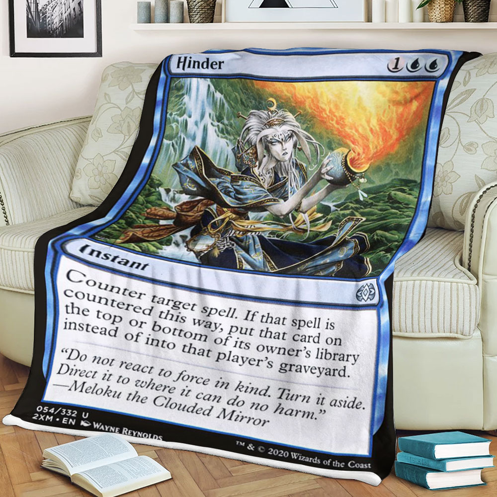 BEST Magic The Gathering Game Hinder Fleece Blanket 2 6198c1d271734