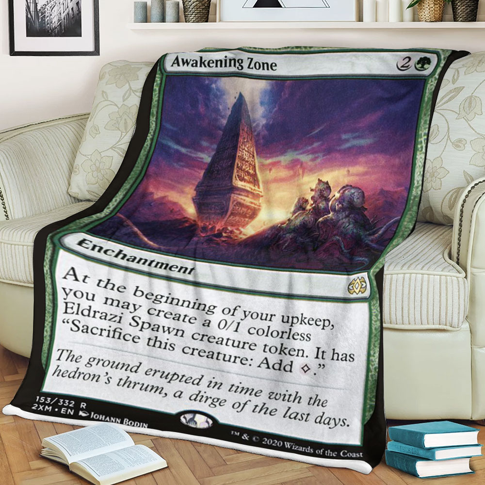 BEST Magic The Gathering Game Awakening Zone Fleece Blanket 3 6198c465cba5b