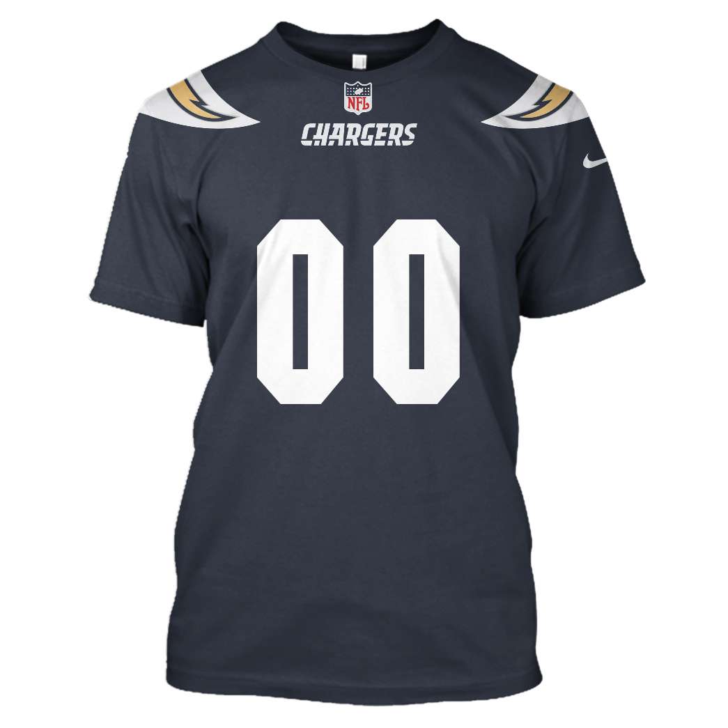 BEST National Football League Los Angeles Chargers Personalized Custom Shirt, Hoodie 6 7 MM235 TX front
