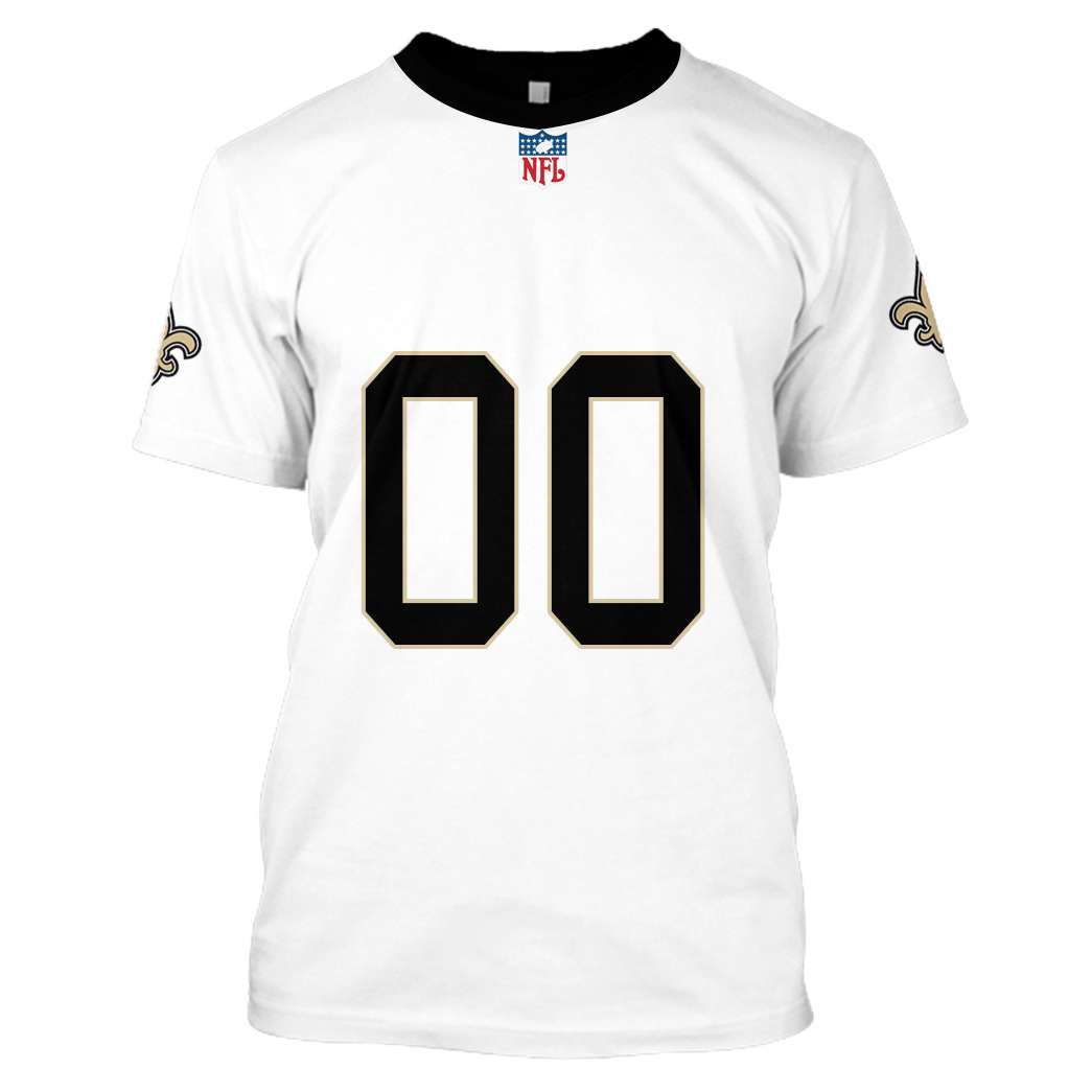 BEST New Orleans Saints NFL Personalized Custom Shirt, Hoodie 7 7 MM273 TX front