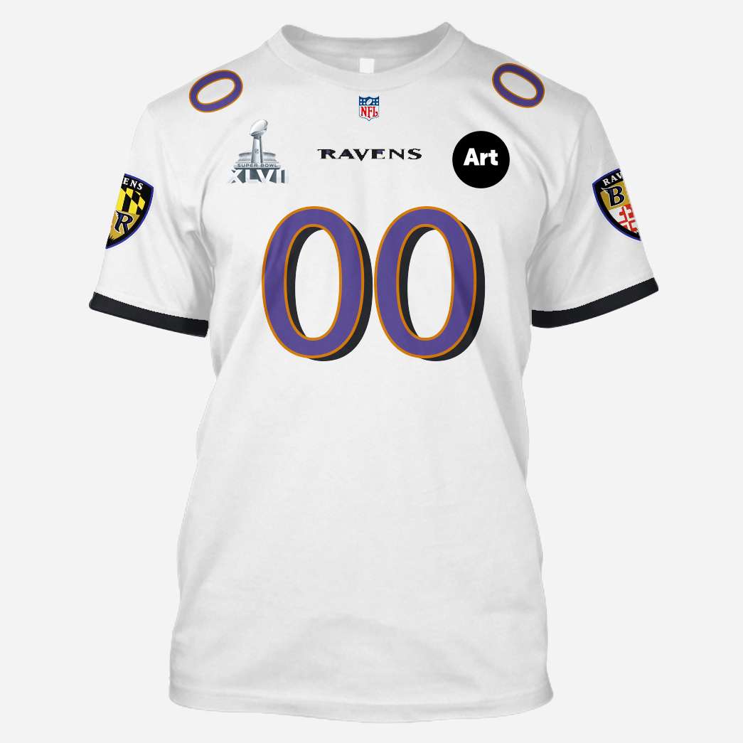 BEST National Football League Baltimore Ravens Super Bowl Personalized Custom Shirt, Hoodie 7 7 MM814 TX front 9