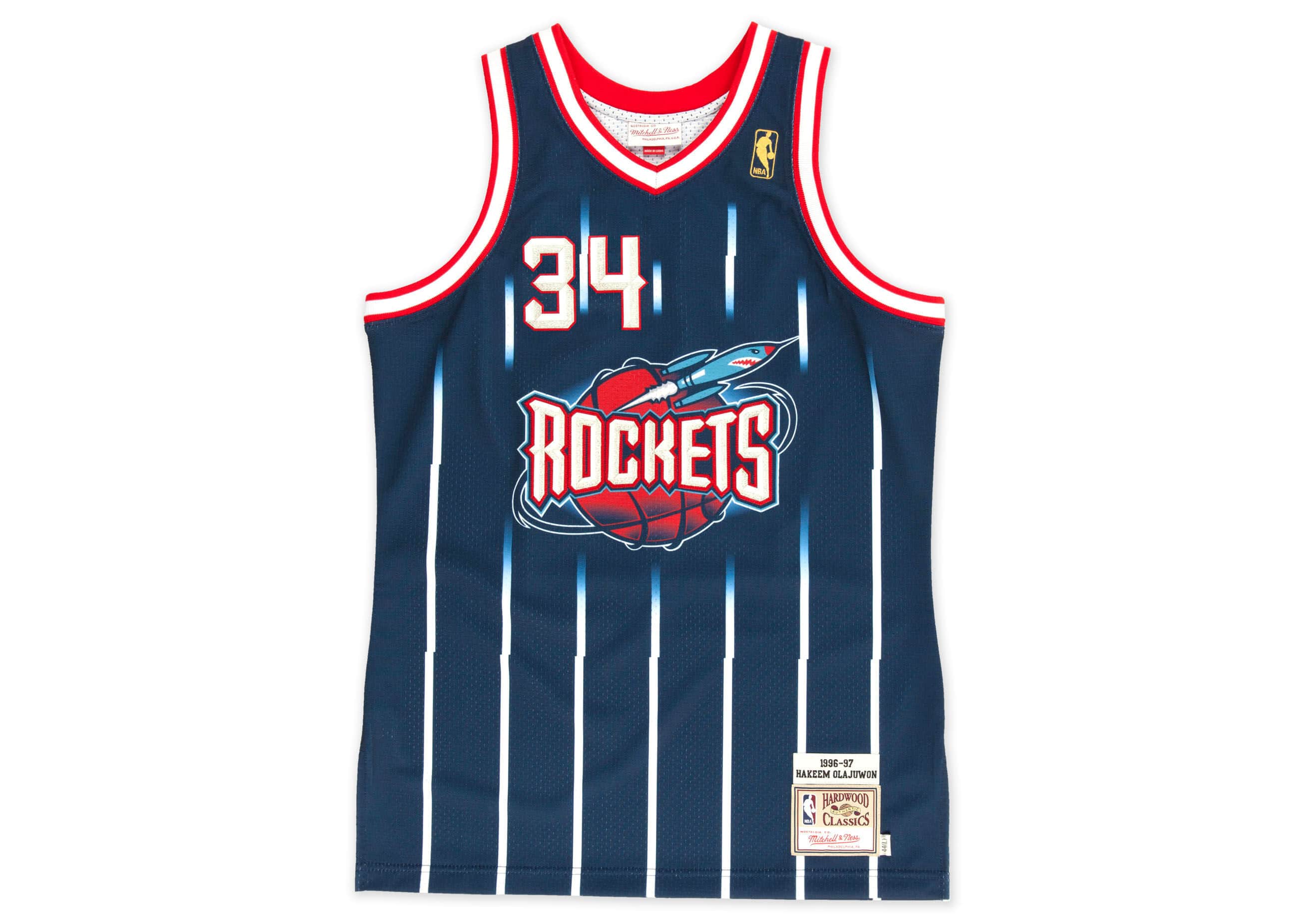 BEST Hakeem Olajuwon 1996-97 Authentic Jersey Houston Rockets Basketball Team Jersey Shirt 1 7226 342 96holaj 2