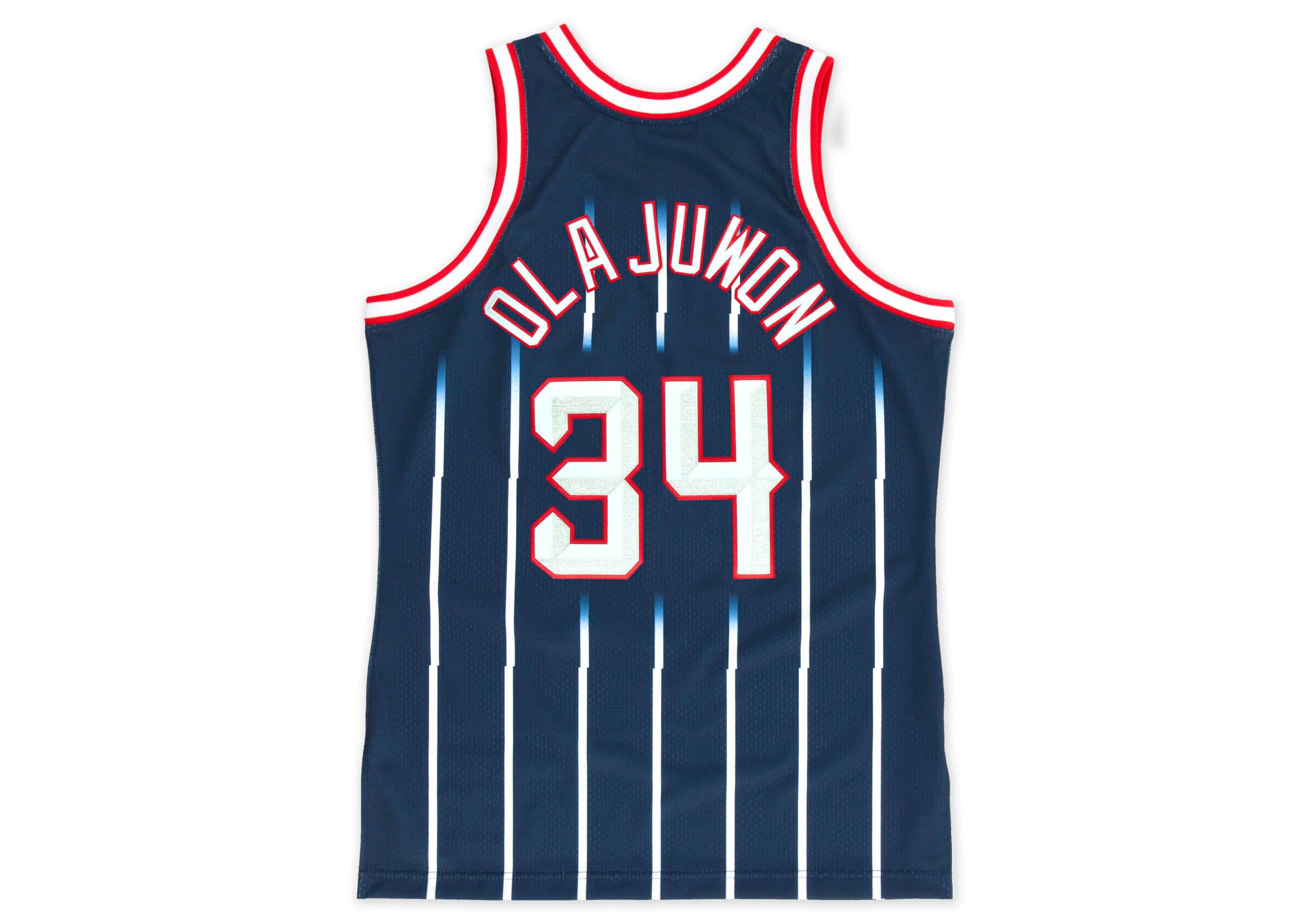 BEST Hakeem Olajuwon 1996-97 Authentic Jersey Houston Rockets Basketball Team Jersey Shirt 3 7226 342 96holaj 3