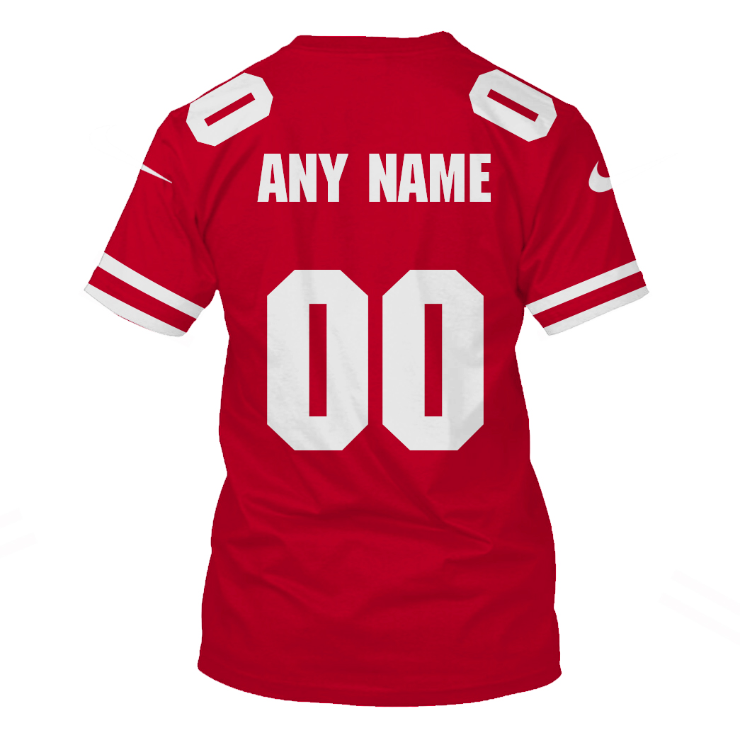 BEST San Francisco 49ers Super Bowl National Football League football Personalized Custom Shirt, Hoodie 7 8 LB721 TX back